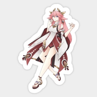 Genshin Impact - Yae Miko Sticker